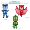 Picture of 5pcs PJ Masks Foil balloons - Blue / Green / Red