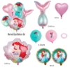 Picture of 8pcs Mermaid Tail balloons Set Party Decoration