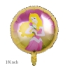 Picture of Princess Elegant 5pcs Balloons Set Party Decoration