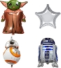 Picture of Star Wars Baby Yoda 12pcs Foil Balloons Set