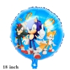 Picture of Sonic The Hedgehog 9pcs Foil Balloons Set