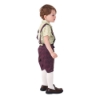 Picture of Boys Lederhosen, Red Shirt, and Socks Oktoberfest Set for Book Week