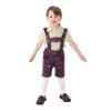 Picture of Boys Lederhosen, Green Shirt, and Socks Oktoberfest Set for Book Week