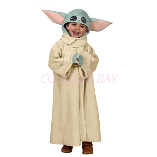 Picture of Kids Yoda Baby Mandalorian Star Wars Cosplay Costume