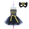 Picture of Girls Batman Batgirl Tutu Superhero Dress Costume