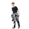 Picture of Adult Kids Carry Me Skeleton Piggyback Halloween Fancy Costume 