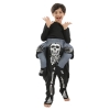 Picture of Adult Kids Carry Me Skeleton Piggyback Halloween Fancy Costume 