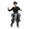 Picture of Adult Kids Carry Me Skeleton Piggyback Halloween Fancy Costume 