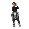 Picture of Adult Kids Carry Me Skeleton Piggyback Halloween Fancy Costume 