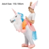 Picture of Fan Operated Inflatable Unicorn Costume Suit for Kids