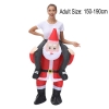 Picture of Fan Operated Adult Inflatable Riding Santa