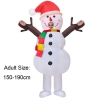 Picture of Fan Operated Adult Inflatable Snowman