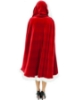 Picture of Adults Children Christmas Santa Red Cape Costume