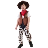 Picture of Boys Western Cowboy Costume Set Vest with Hat