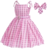 Picture of Girls Babie Plaid Cami Princess Dress Costume