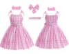 Picture of Girls Babie Plaid Cami Princess Dress Costume