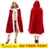 Picture of Adults Children Christmas Santa Red Cape Costume