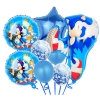 Picture of Sonic The Hedgehog 9pcs Foil Balloons Set
