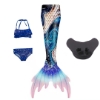 Picture of Girls Mermaid Swimming Suit - E406