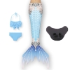 Picture of Girls Mermaid Swimming Suit - E31015