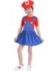Picture of Girls Super Mario Fancy Dress Party Costume