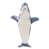 Picture of Blue Shark Blanket Hoodie Onesie for Adults and Kids