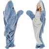 Picture of Blue Shark Blanket Hoodie Onesie for Adults and Kids