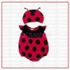 Picture of Baby Rompers Onesie Bodysuit with Hat - Lady Bug