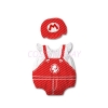 Picture of Baby Rompers Onesie Bodysuit with Hat - Mario