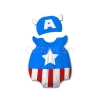 Picture of Baby Rompers Onesie Bodysuit with Hat-CaptainAmerica