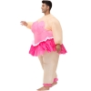 Picture of Fan Operated Adult Inflatable Ballet Dancer Halloween Costume