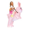 Picture of Fan Operated Adult Inflatable Riding Rabbit Easter Halloween Costume