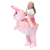 Picture of Fan Operated Kids Inflatable Riding Rabbit Easter Halloween Costume