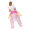 Picture of Fan Operated Kids Inflatable Riding Rabbit Easter Halloween Costume
