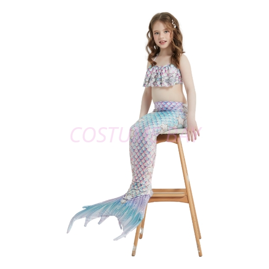 Picture of Girls Mermaid Swimming Suit - E430