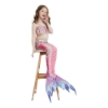 Picture of Girls Mermaid Swimming Set Costume