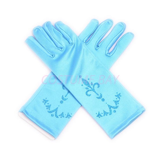 Picture of Frozen Princess Elsa Blue Gloves