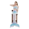 Picture of Girls Mermaid Swimming Set Costume