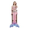 Picture of Girls Mermaid Swimming Set Costume