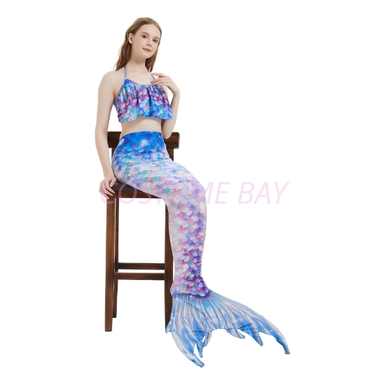 Picture of Womens Mermaid Swimming Suit - E437