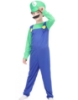 Picture of Boys Super Mario Luigi Plumber Mushroom Costume