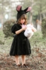 Picture of Girls Easter Bunny Rabbit Dress - Black