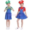 Picture of Girls Super Mario Fancy Dress Party Costume