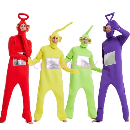 Picture of Adult Teletubbies Jumpsuit Party Fancy Dress Up