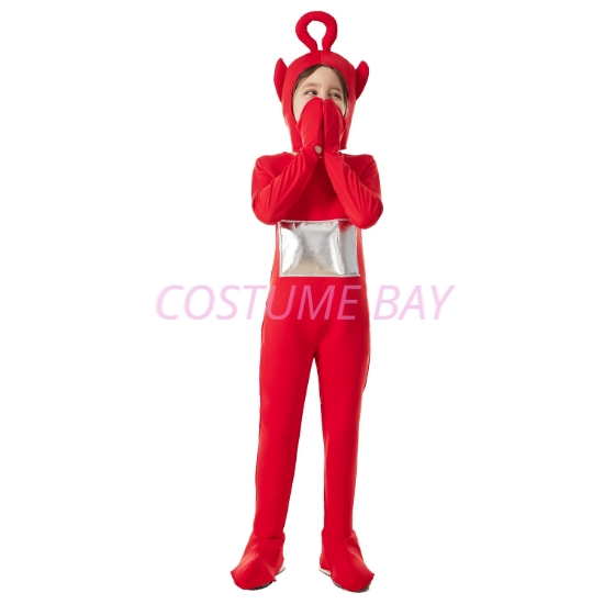 Picture of Kids Jumpsuit Fancy Dress Up - Po (Red)