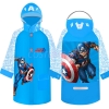 Picture of Kids Waterproof Delux Raincoat -  Captain America