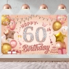 Picture of Pink Series Birthday Backdrop Banner 110*180CM