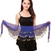 Picture of Belly Dance Hip Scarf Wrap Belt Tribal 128 Coins