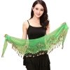 Picture of Belly Dance Hip Scarf Wrap Belt Tribal 128 Coins