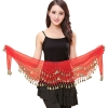 Picture of Belly Dance Hip Scarf Wrap Belt Tribal 128 Coins